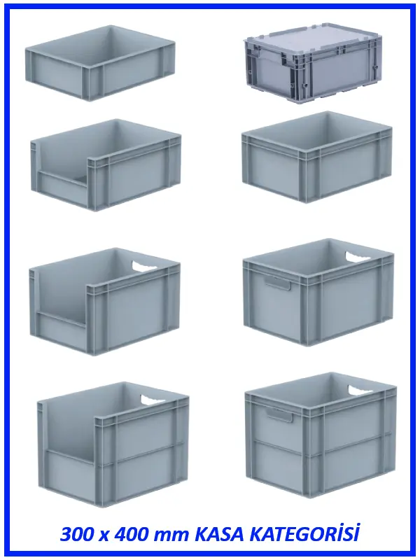 300x400 mm Plastik Kapalı Kasa