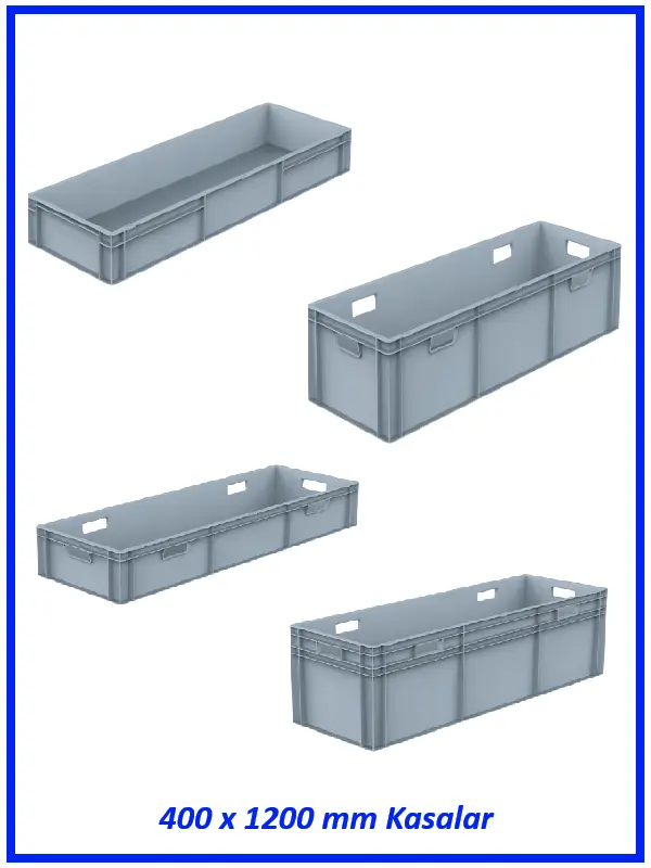 400x1200 mm Plastik Kasalar