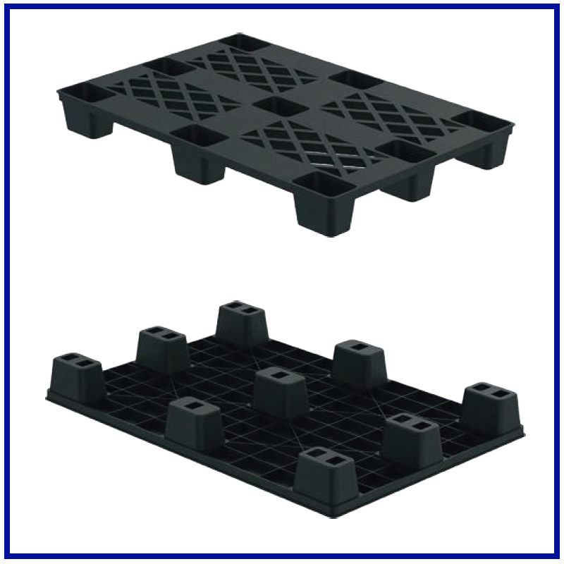 80x120 cm Üstü Delikli İhracat Paleti | 8012-EKO-A 