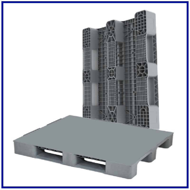 80x120 cm Plastik Depo Paleti | 8012-KSM3K 