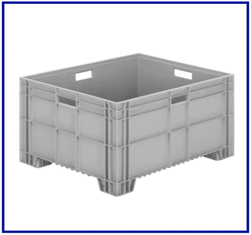 600x800x390 mm Topuklu Taşıma Kasası |SM-8639