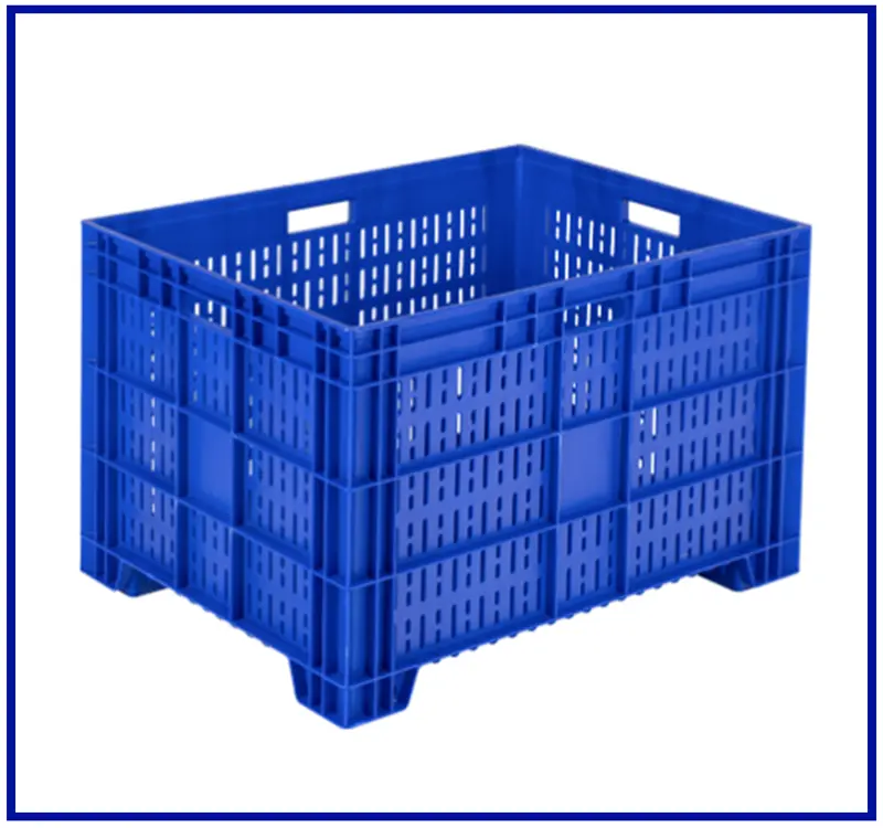 600x800x500 mm Delikli Sebze Meyve Kasası | SM-8650 A