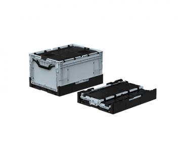 Plastik Kapaklı Katlanır Kasa | 300x400x230 mm | KX-3423-MK 