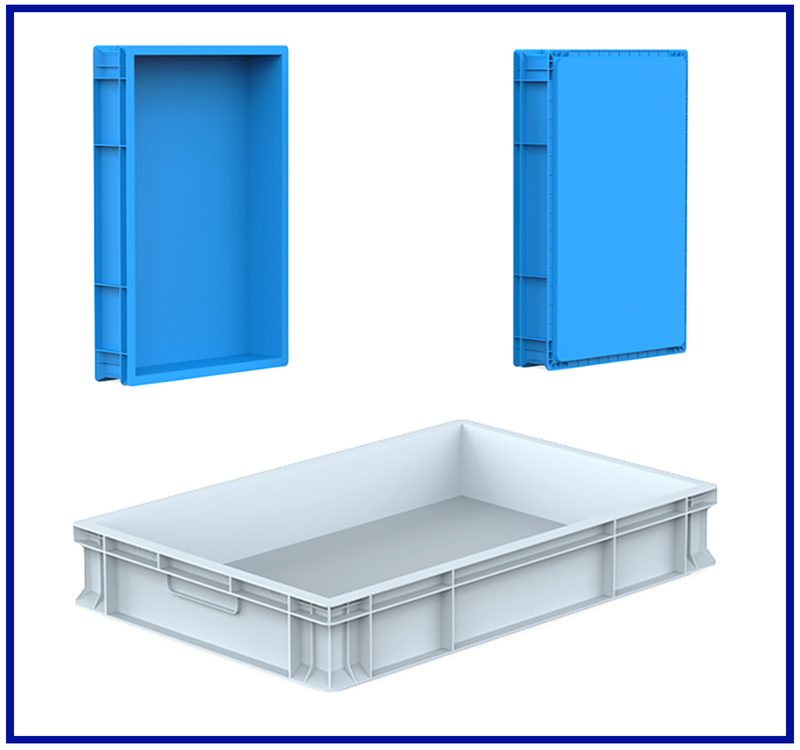 SHP-1004 | Düz Tabanlı Kasa | 400x600x100 mm 