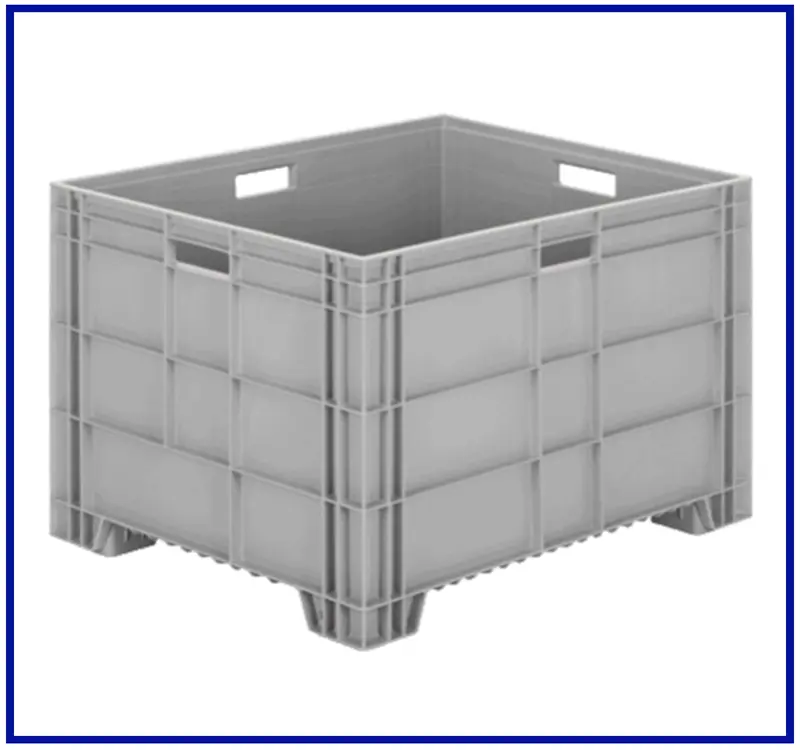 600x800x500 mm Topuklu Taşıma Kasası | SM-8650